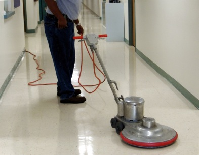 Floor stripping by The Pro's Commercial Cleaning, LLC