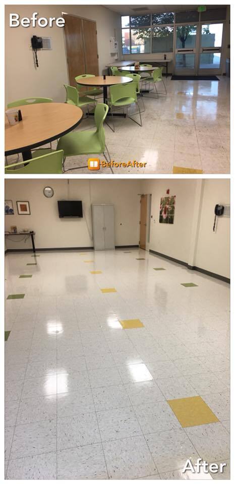Before & After Floor Cleaning in Albuquerque, NM (1)